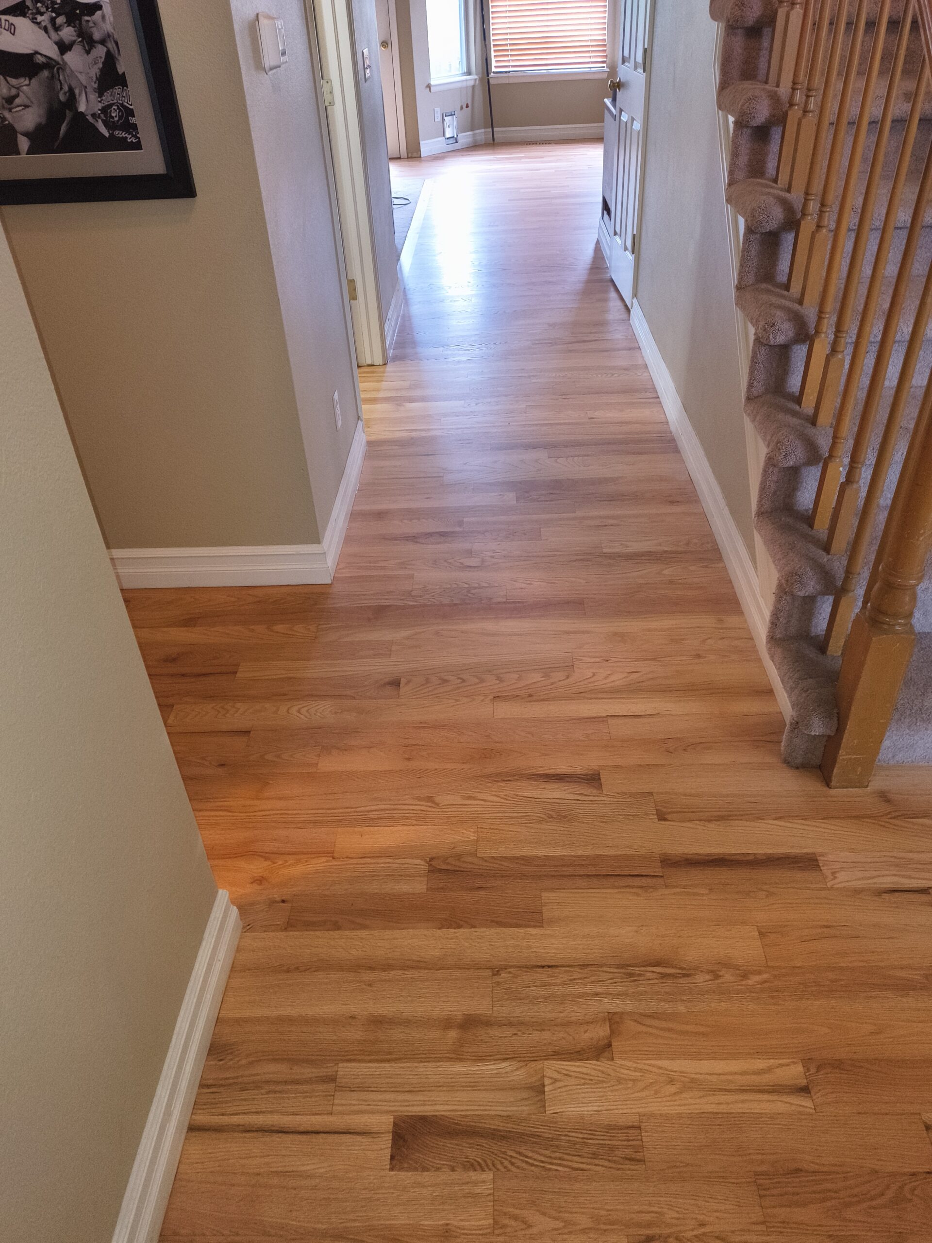 Hardwood sanding and finishing Denver Colorado