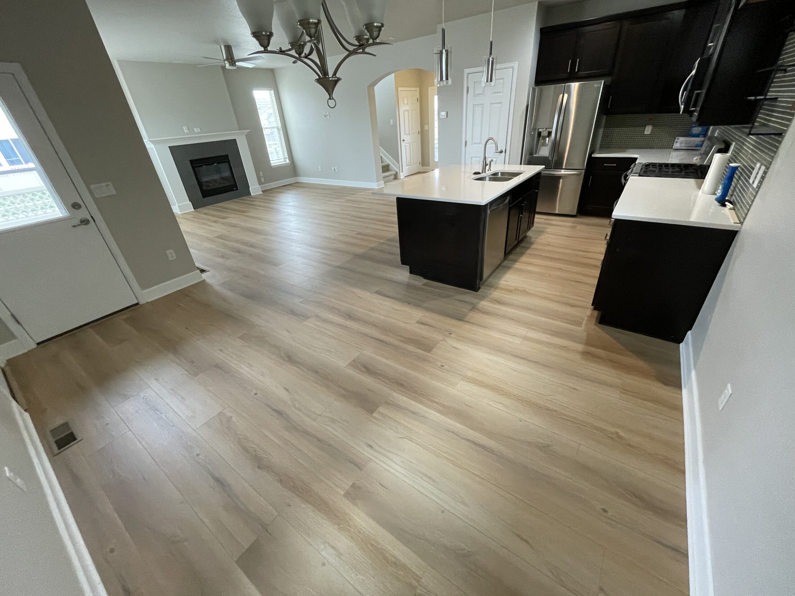 Luxury vinyl plank LVP flooring Denver Colorado